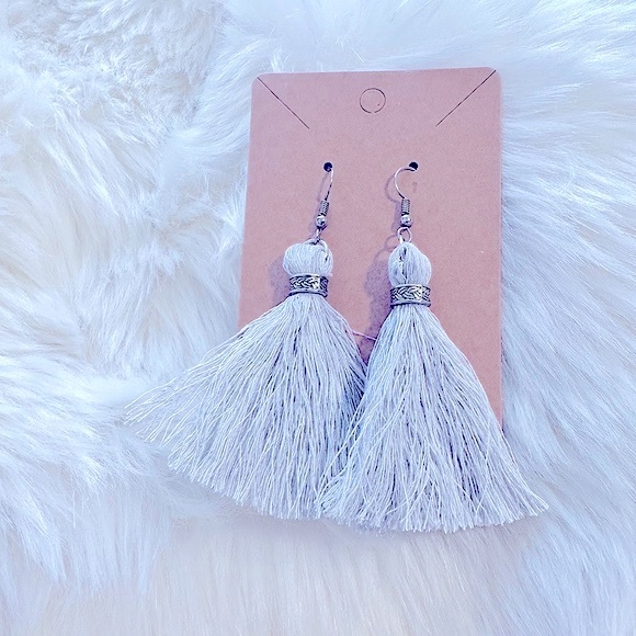 🆕hOmEmAdE w/LÖVE=jEwLeRy🏹BoHeMiAn EaRrInG »-»MaCrÄmË DaNgLes TaSsLe aRtWoRk«-« - Picture 4 of 14